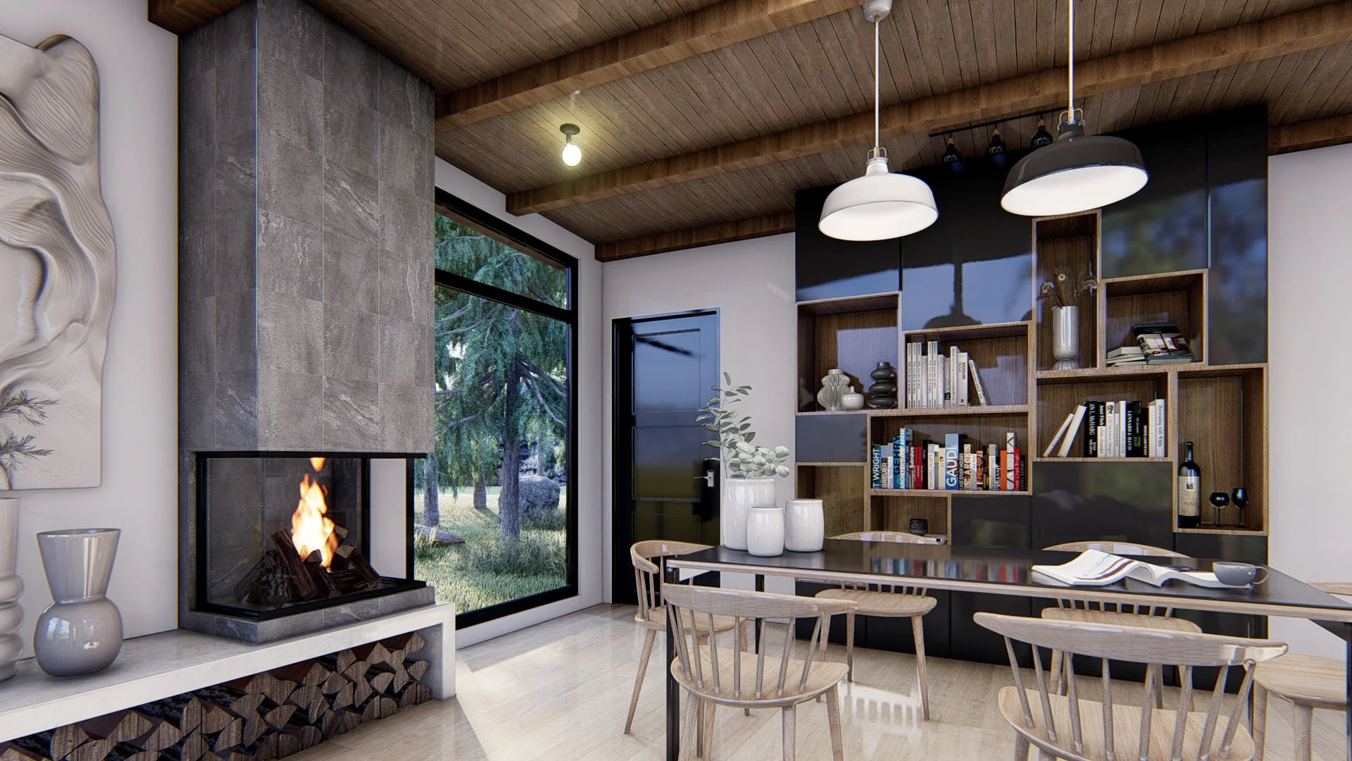 Modern Rustic Cabin - Image 6