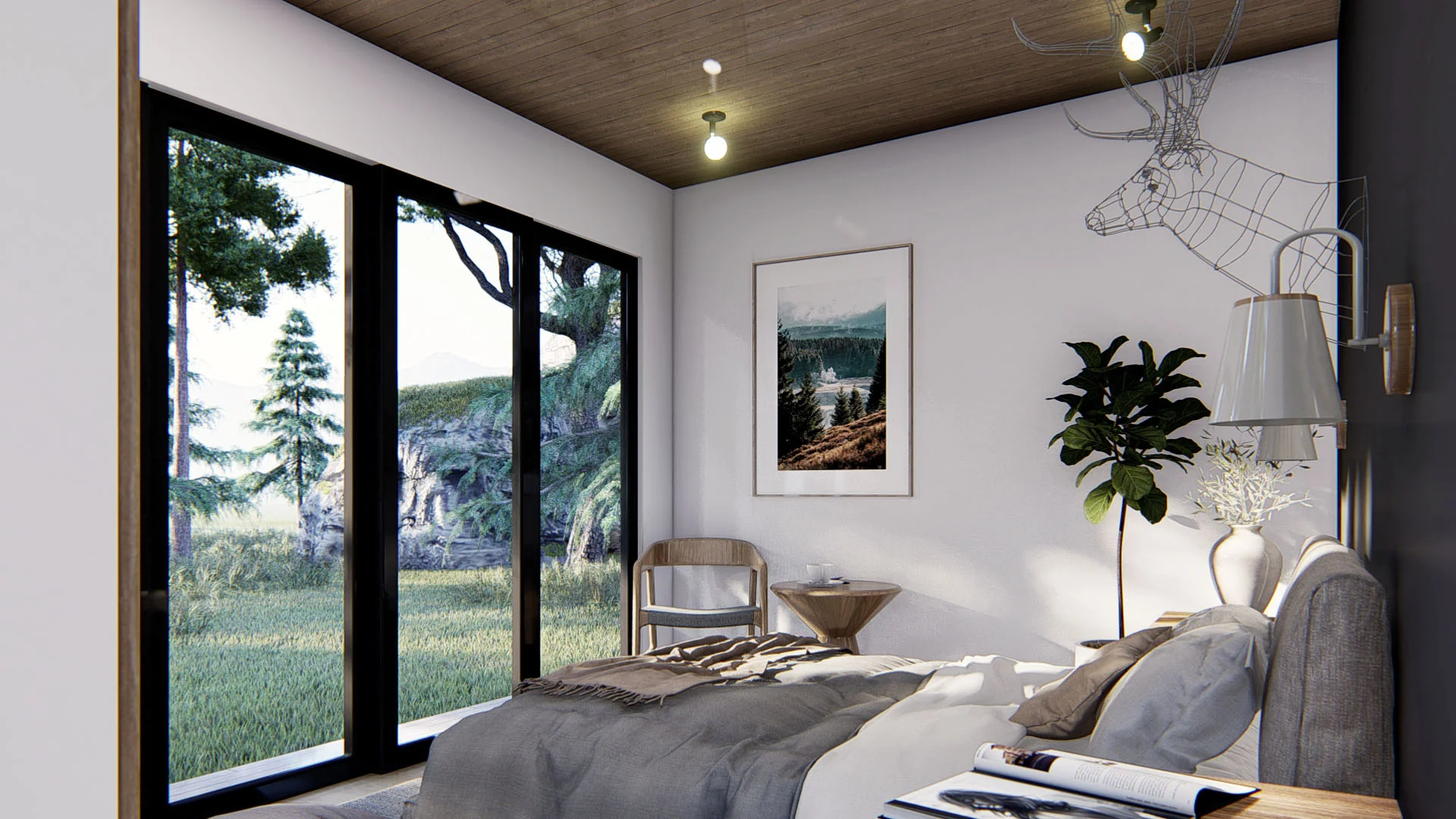 Modern Rustic Cabin - Image 9