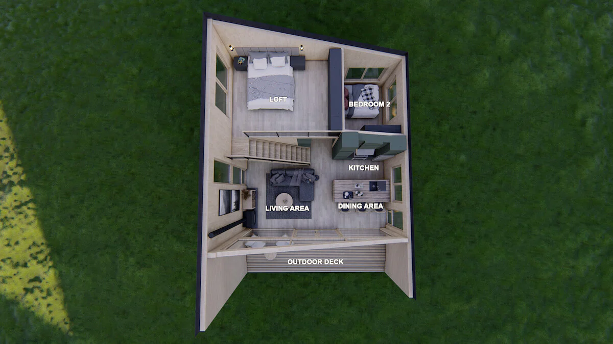 Modern Wilderness Cabin - Image 12