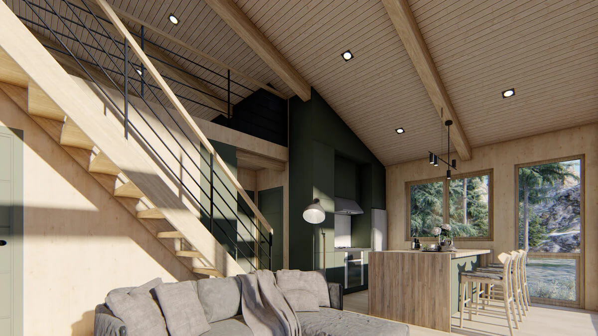 Modern Wilderness Cabin - Image 4