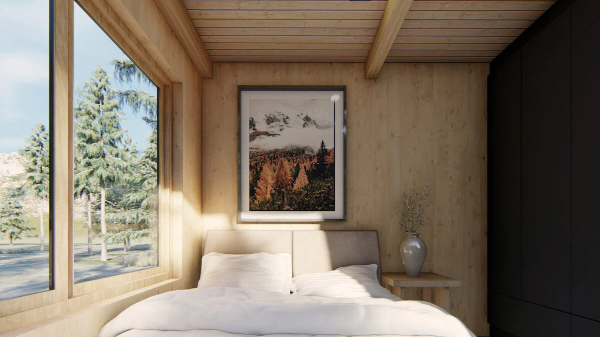 Modern Wilderness Cabin - Image 8