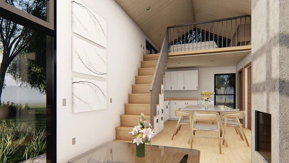 Monochromatic Cabin - Image 3